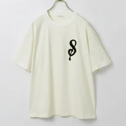 A.G.SPALDING＆BROS T-Shirts^/ 14/Jersey Felt Letter Short Sleeve T-Shirt S Logo