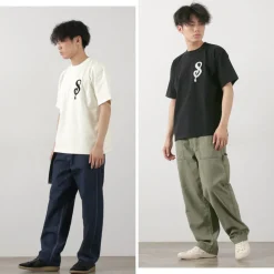 A.G.SPALDING＆BROS T-Shirts^/ 14/Jersey Felt Letter Short Sleeve T-Shirt S Logo