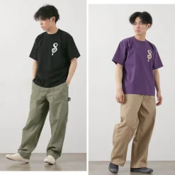 A.G.SPALDING＆BROS T-Shirts^/ 14/Jersey Felt Letter Short Sleeve T-Shirt S Logo
