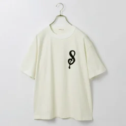 A.G.SPALDING＆BROS T-Shirts^/ 14/Jersey Felt Letter Short Sleeve T-Shirt S Logo