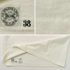 A.G.SPALDING＆BROS T-Shirts^/ 14/Jersey Felt Letter Short Sleeve T-Shirt S Logo
