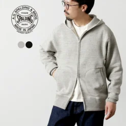 A.G.SPALDING＆BROS Sweatshirts^A.G.SPALDING&BROS / Suspension Lined Zip Hoodie