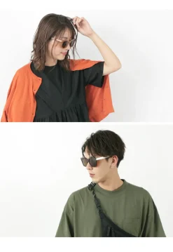 A.KJAERBEDE Other Goods^/ NANCY wide frame sunglasses