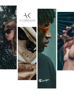 A.KJAERBEDE Other Goods^/ NANCY wide frame sunglasses