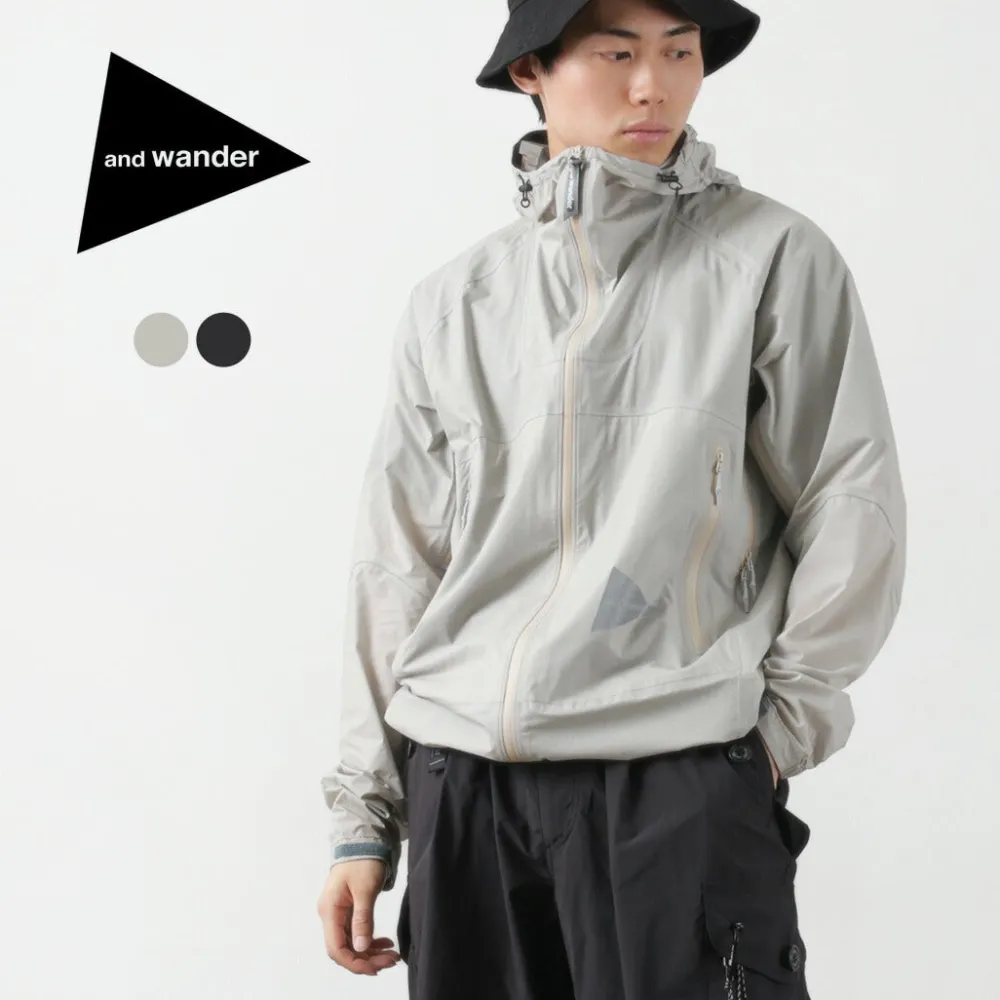 AND WANDER Jackets^/ 3 Layer Ultralight Rain Jacket