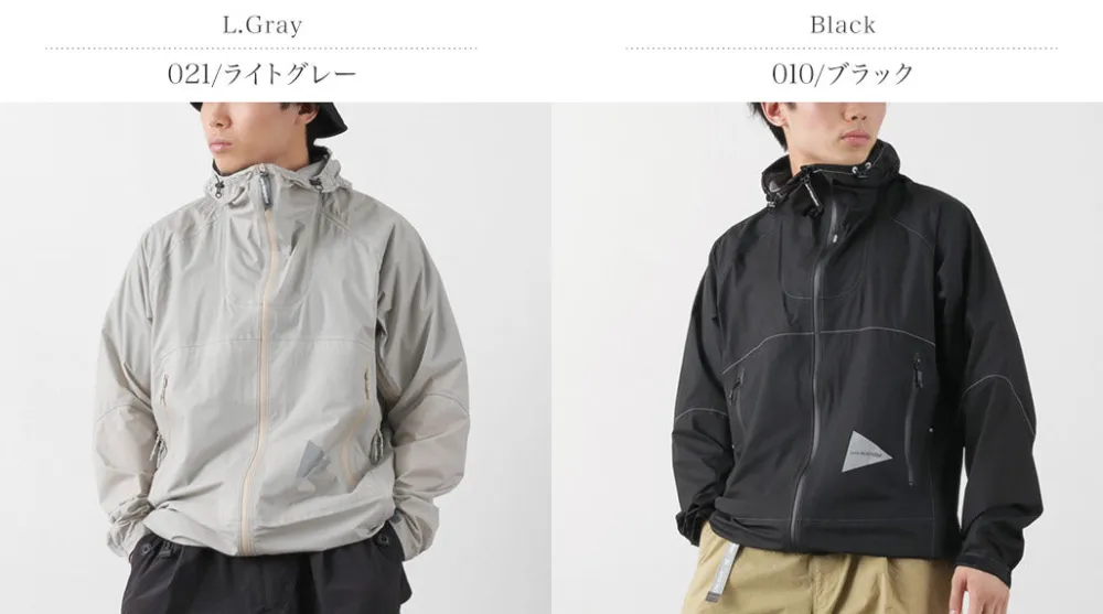 AND WANDER Jackets^/ 3 Layer Ultralight Rain Jacket