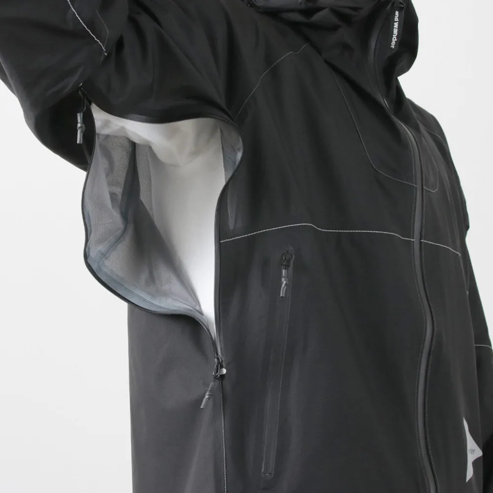 AND WANDER Jackets^/ 3 Layer Ultralight Rain Jacket