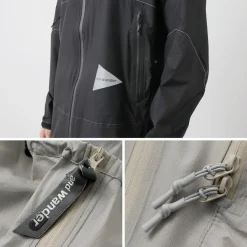 AND WANDER Jackets^/ 3 Layer Ultralight Rain Jacket