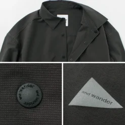 AND WANDER Shirts^/ Dry BreathableLong Sleeve Shirt