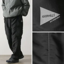 AND WANDER Trousers^/ Gramicci Collaboration Voyageur Pants