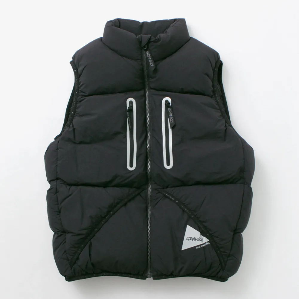 AND WANDER Vests^/ Gramicci Down Vest