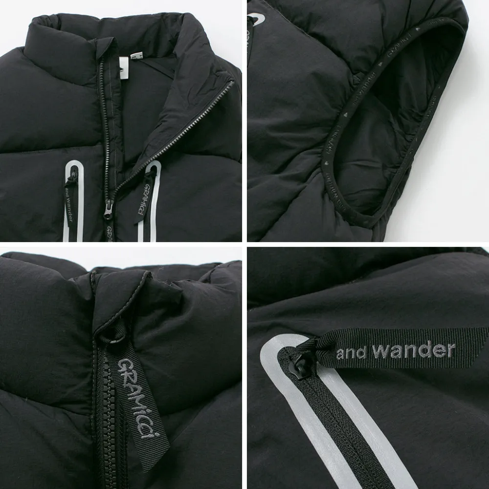 AND WANDER Vests^/ Gramicci Down Vest