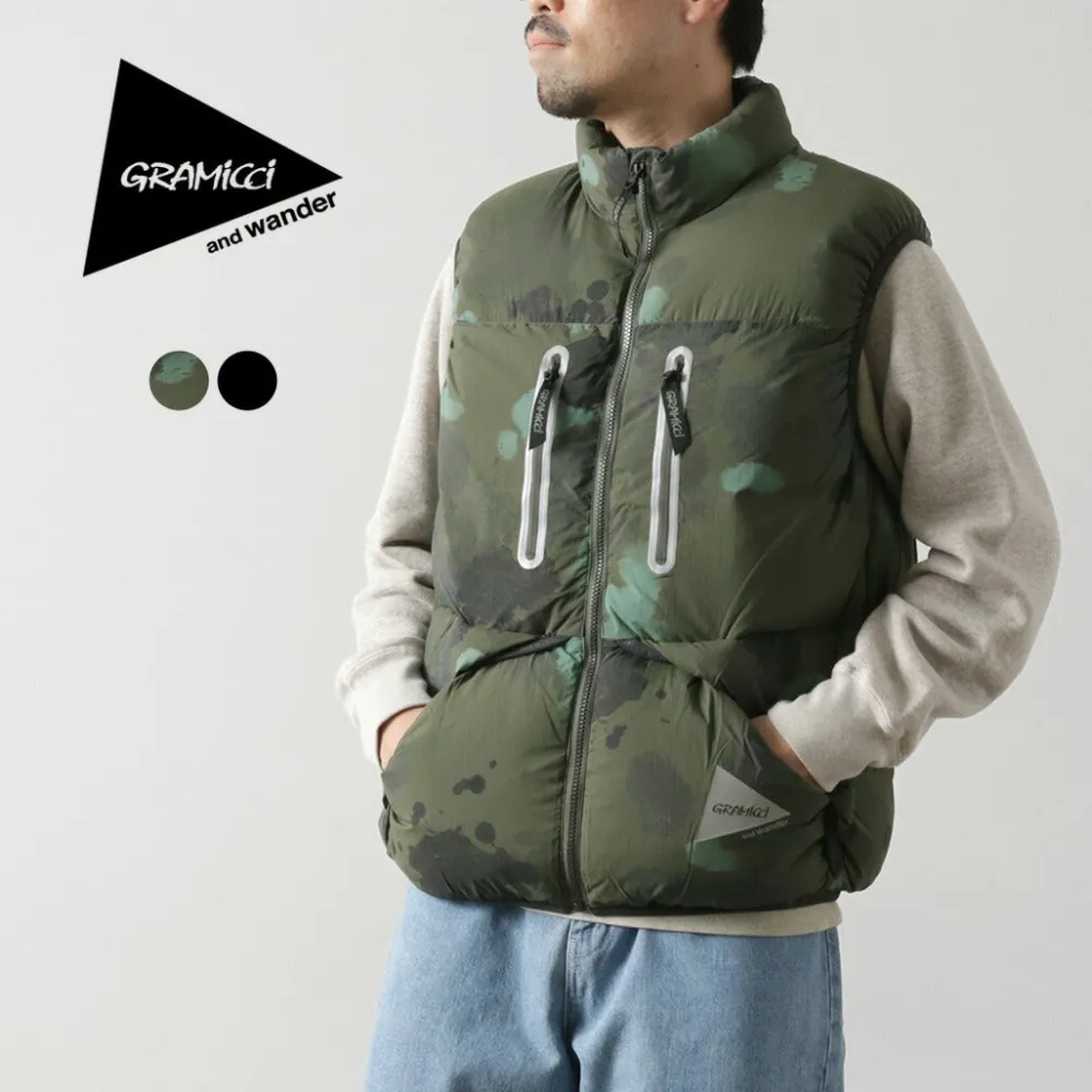 AND WANDER Vests^/ Gramicci Down Vest