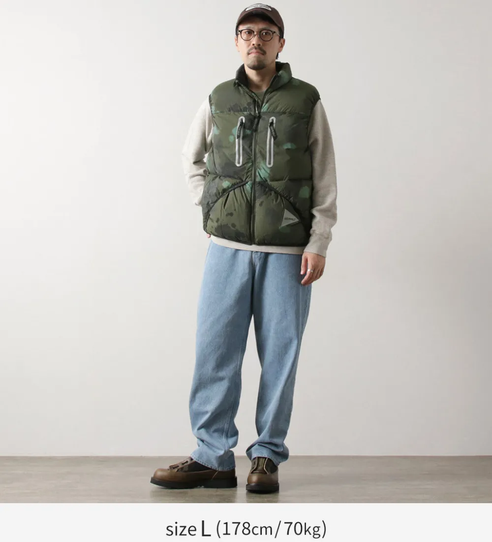 AND WANDER Vests^/ Gramicci Down Vest