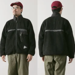 AND WANDER Jackets^/ Gramicci Jacquard Tape Fleece Jacket