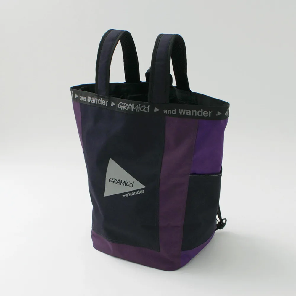 AND WANDER Tote Bags|Backpacks^/ Gramicci Multi Patchwork 2Way Pack