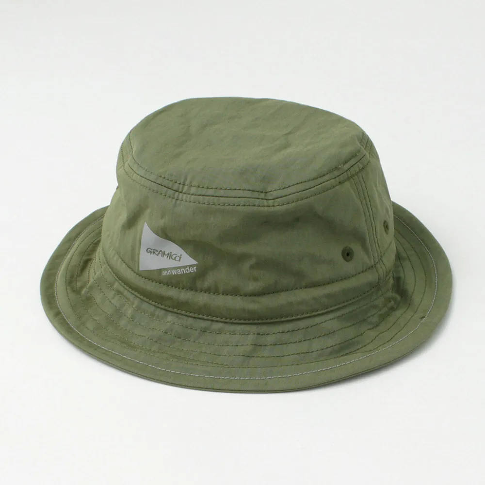 AND WANDER Hats^/ Gramicci Nylon Cotton Hat