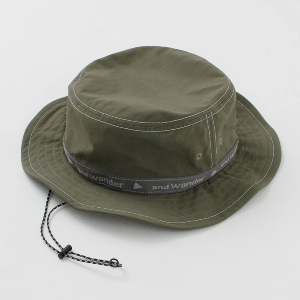 AND WANDER Hats^/ Jacquard Tape Hat