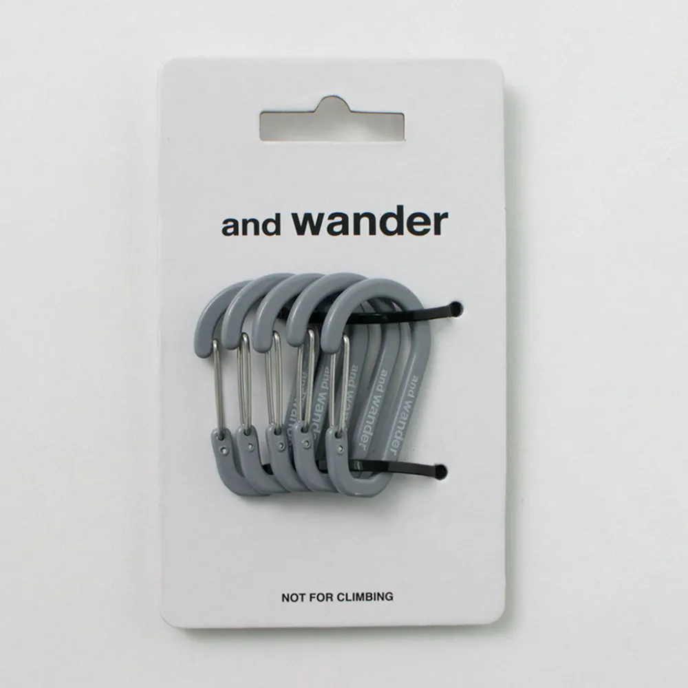 AND WANDER Other Goods^/ Mini carabiner set