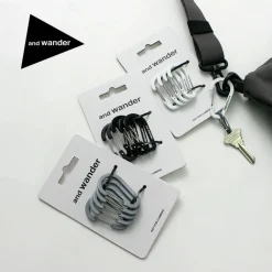 AND WANDER Other Goods^/ Mini carabiner set