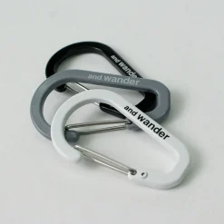 AND WANDER Other Goods^/ Mini carabiner set