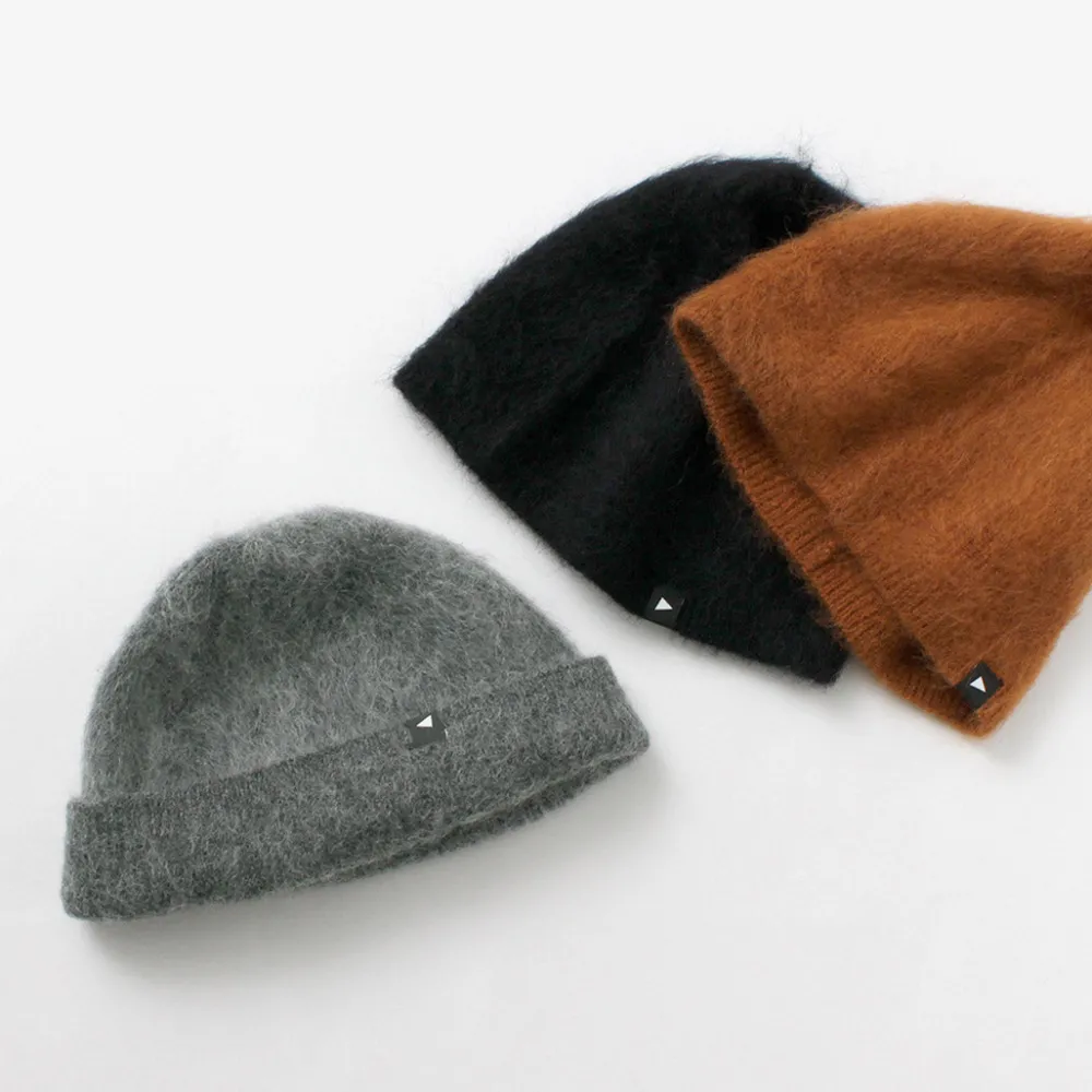 AND WANDER Hats^/ Mohair Wool Knit Cap