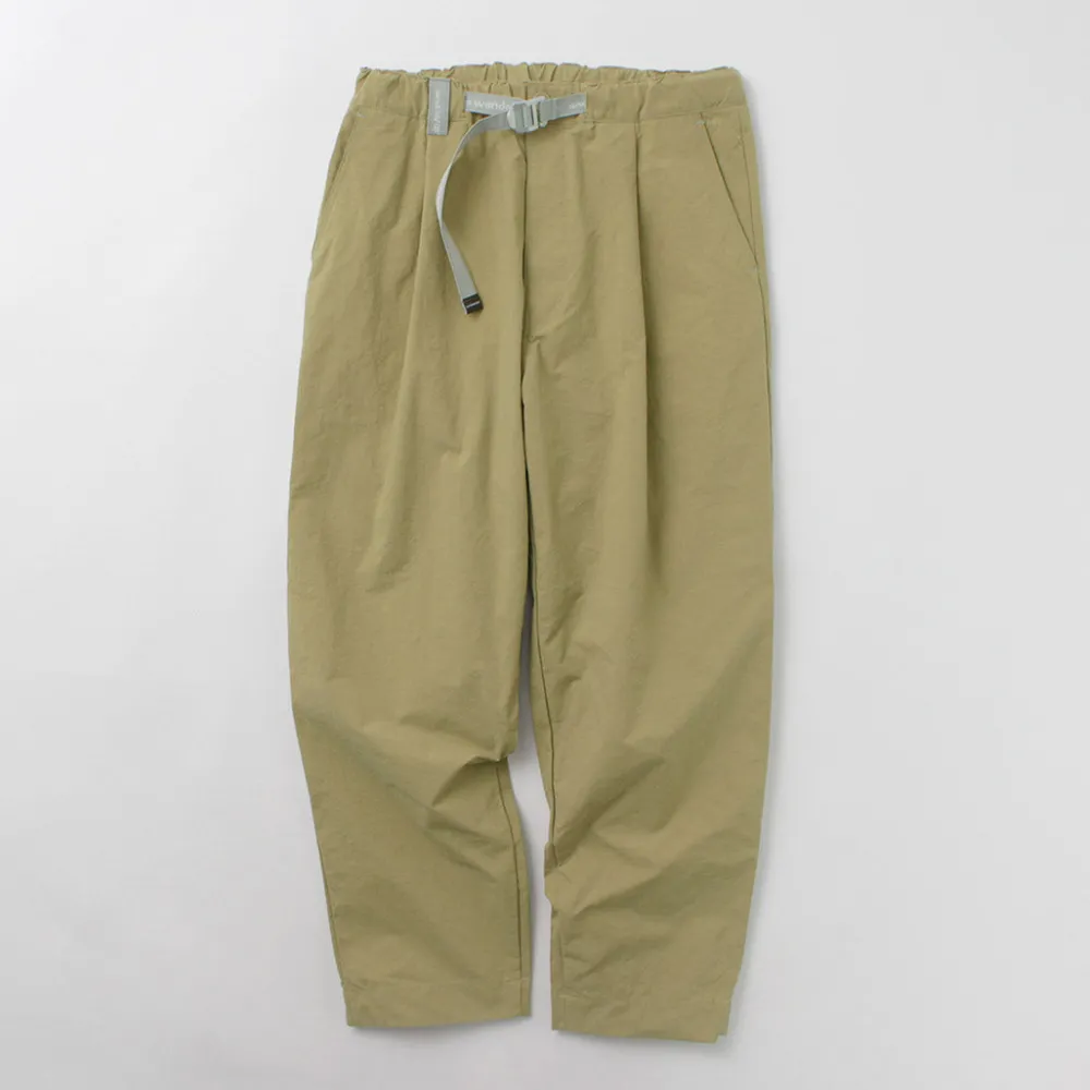 AND WANDER Work Pants & Chinos^/ Nylon Chino Tucked Tapered Pants