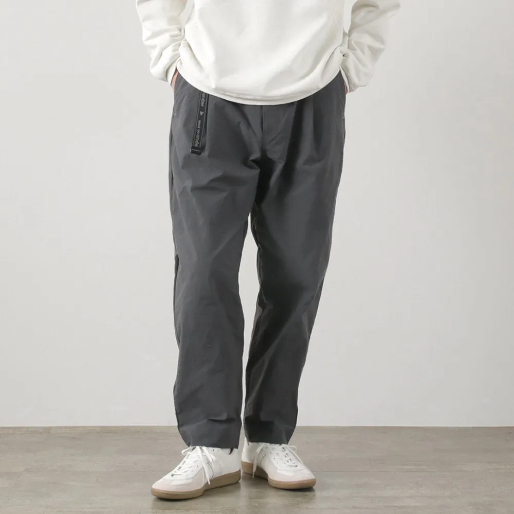 AND WANDER Work Pants & Chinos^/ Nylon Chino Tucked Tapered Pants