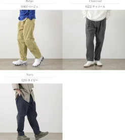 AND WANDER Work Pants & Chinos^/ Nylon Chino Tucked Tapered Pants
