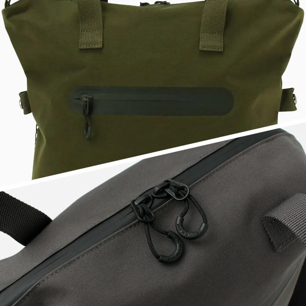 AND WANDER Shoulder Bags^/ PE/CO 2-way bag