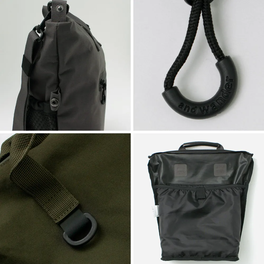 AND WANDER Shoulder Bags^/ PE/CO 2-way bag