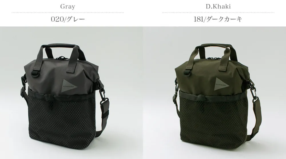 AND WANDER Shoulder Bags^/ PE/CO 2-way bag