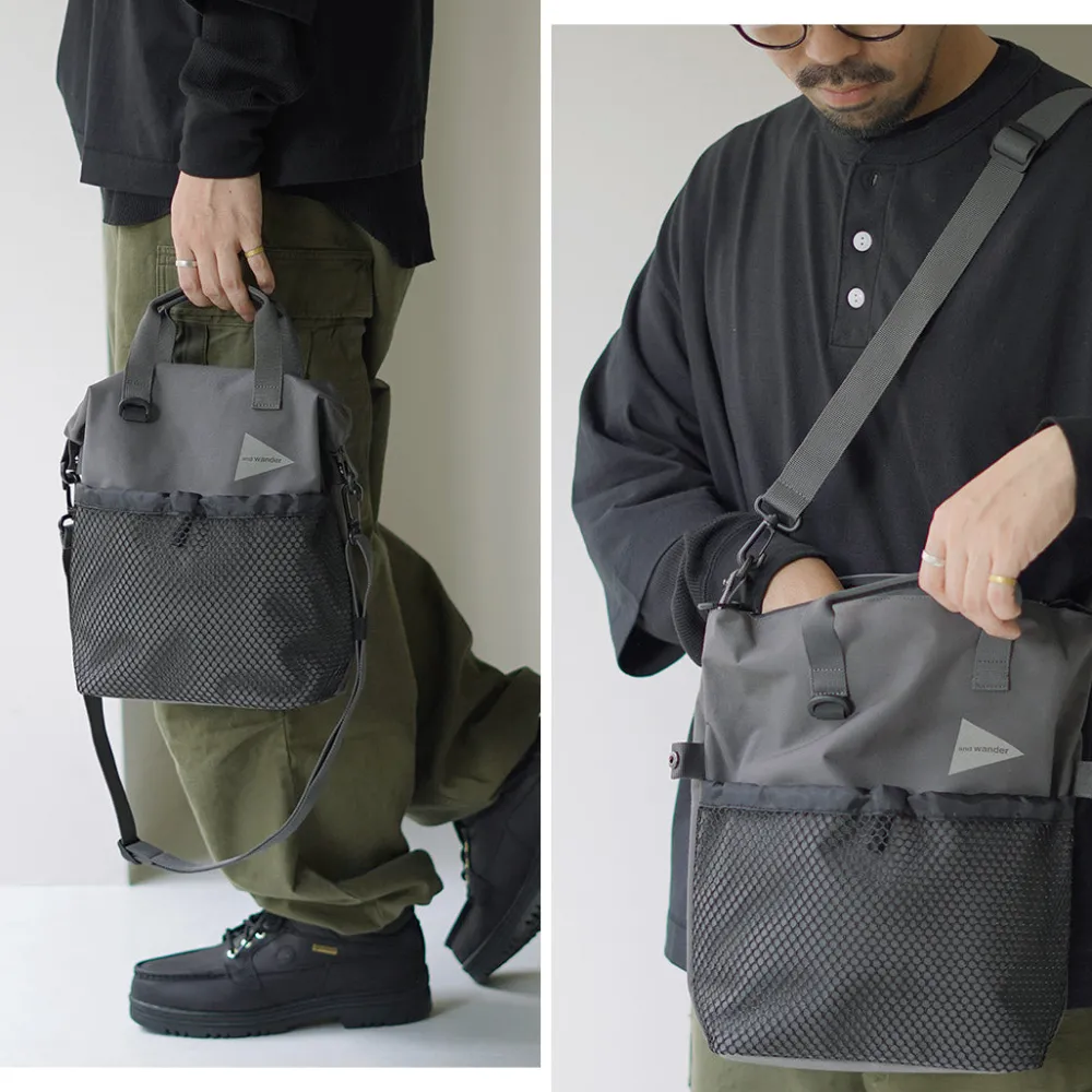 AND WANDER Shoulder Bags^/ PE/CO 2-way bag