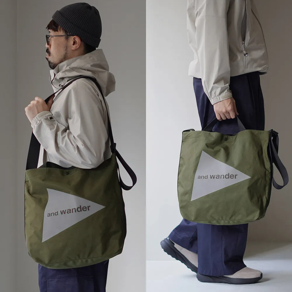 AND WANDER Tote Bags^/ Recycled Ox Tote Bag