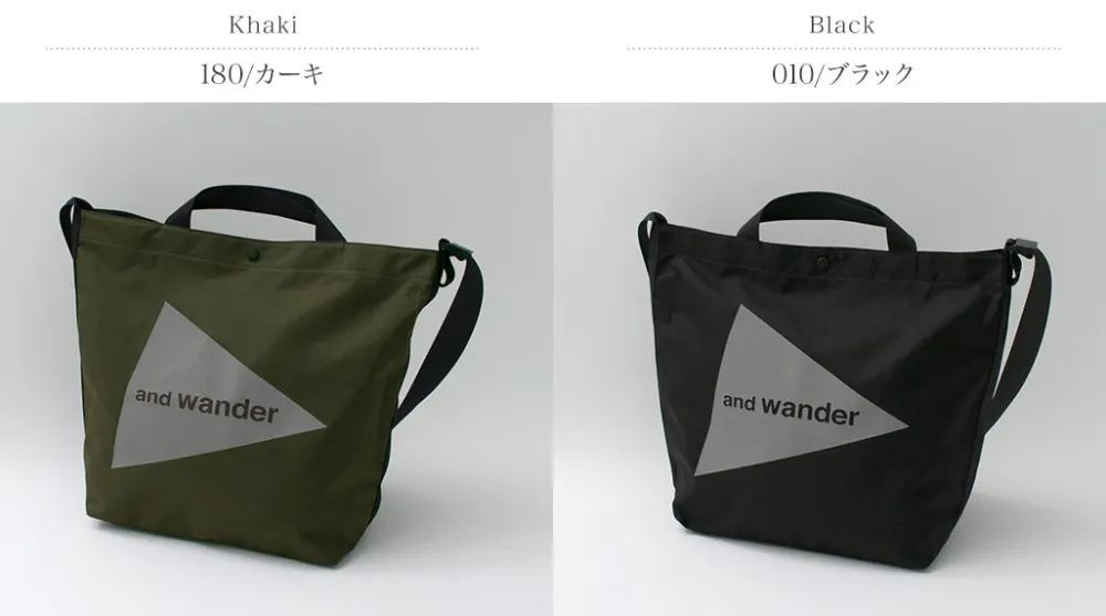AND WANDER Tote Bags^/ Recycled Ox Tote Bag