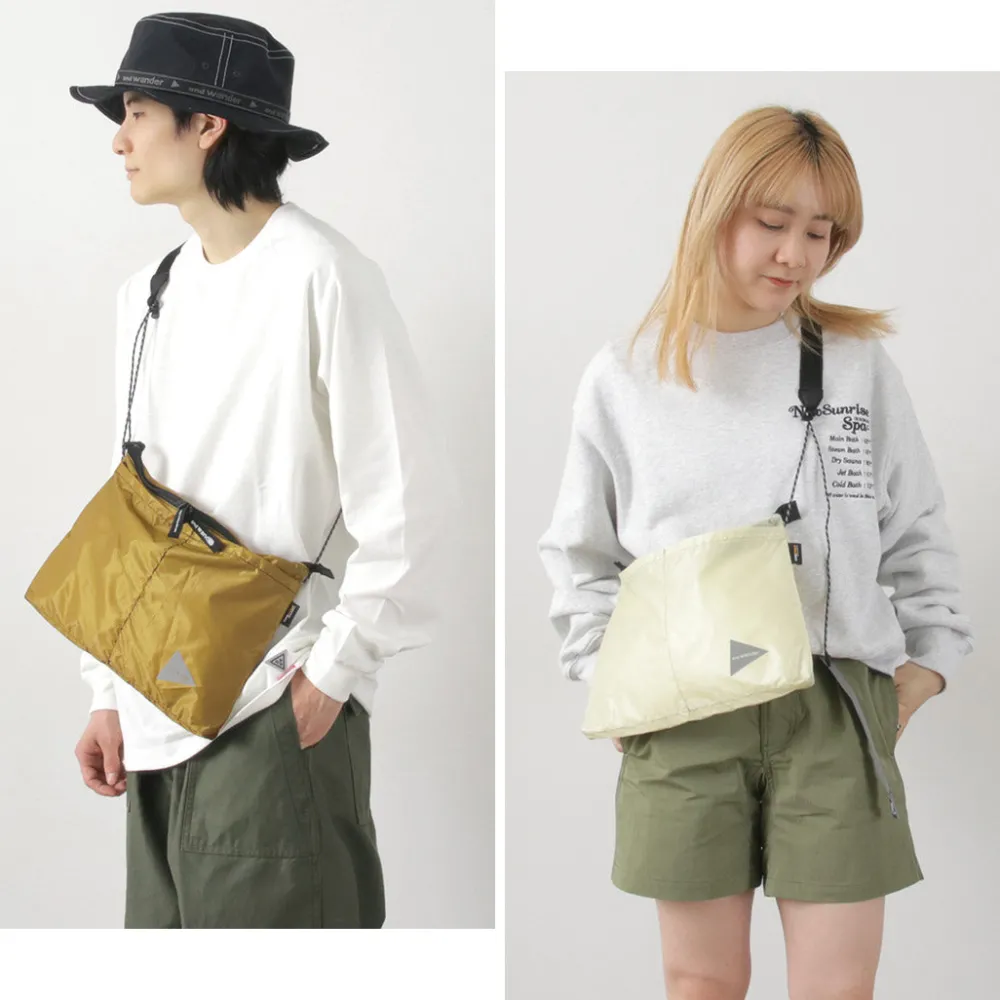 AND WANDER Shoulder Bags^/ Sil Sacoche