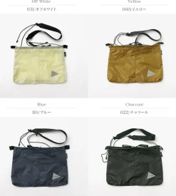 AND WANDER Shoulder Bags^/ Sil Sacoche