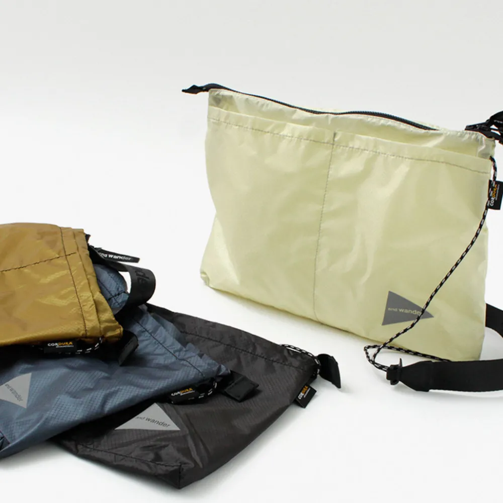 AND WANDER Shoulder Bags^/ Sil Sacoche