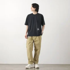 AND WANDER T-Shirts^/ UV-cut dry short sleeve t-shirt