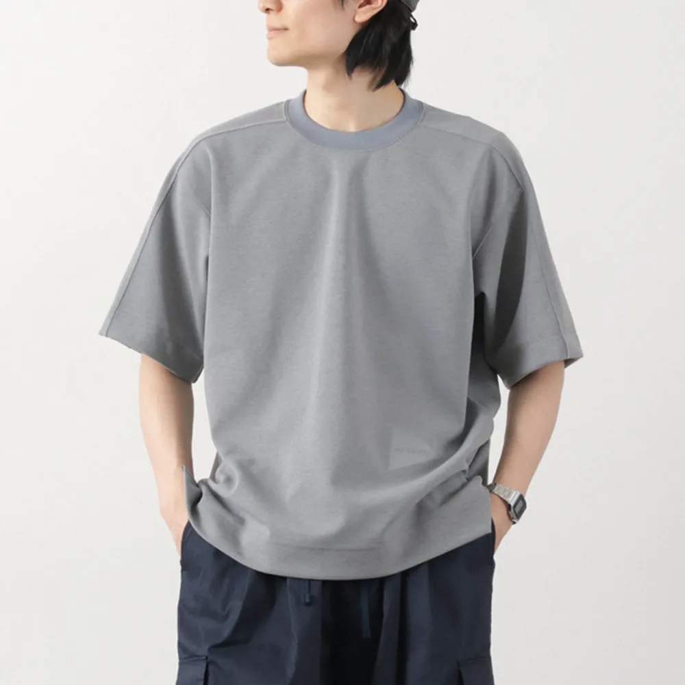 AND WANDER T-Shirts^/ UV-cut dry short sleeve t-shirt
