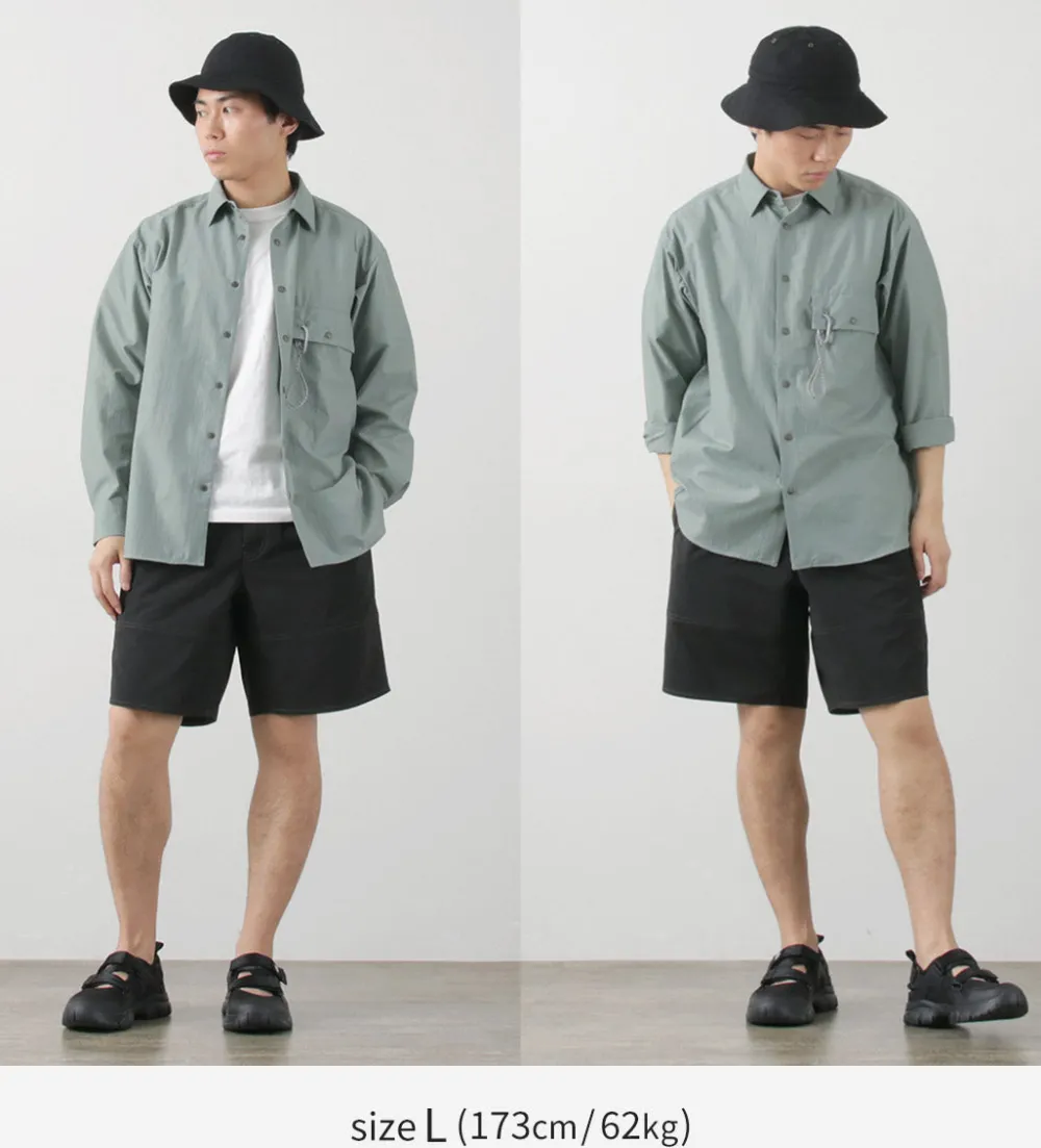AND WANDER Shorts^/ Wave Shorts black