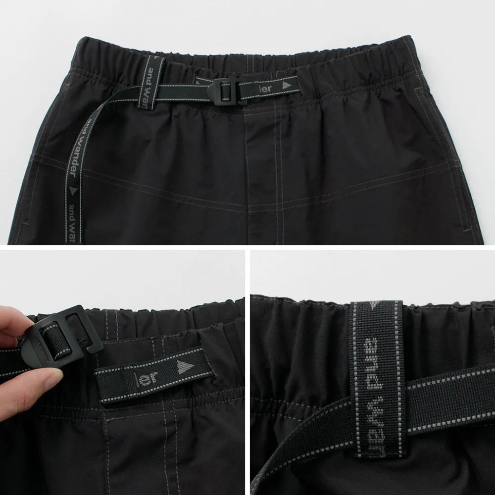 AND WANDER Shorts^/ Wave Shorts black