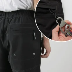 AND WANDER Shorts^/ Wave Shorts black