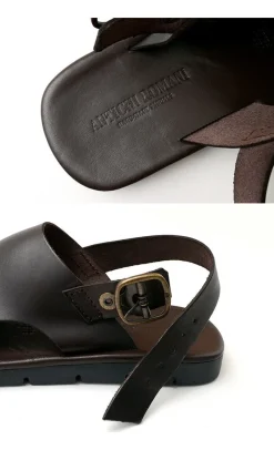 ANTICHI ROMANI Sandals^/ Leather Sandals
