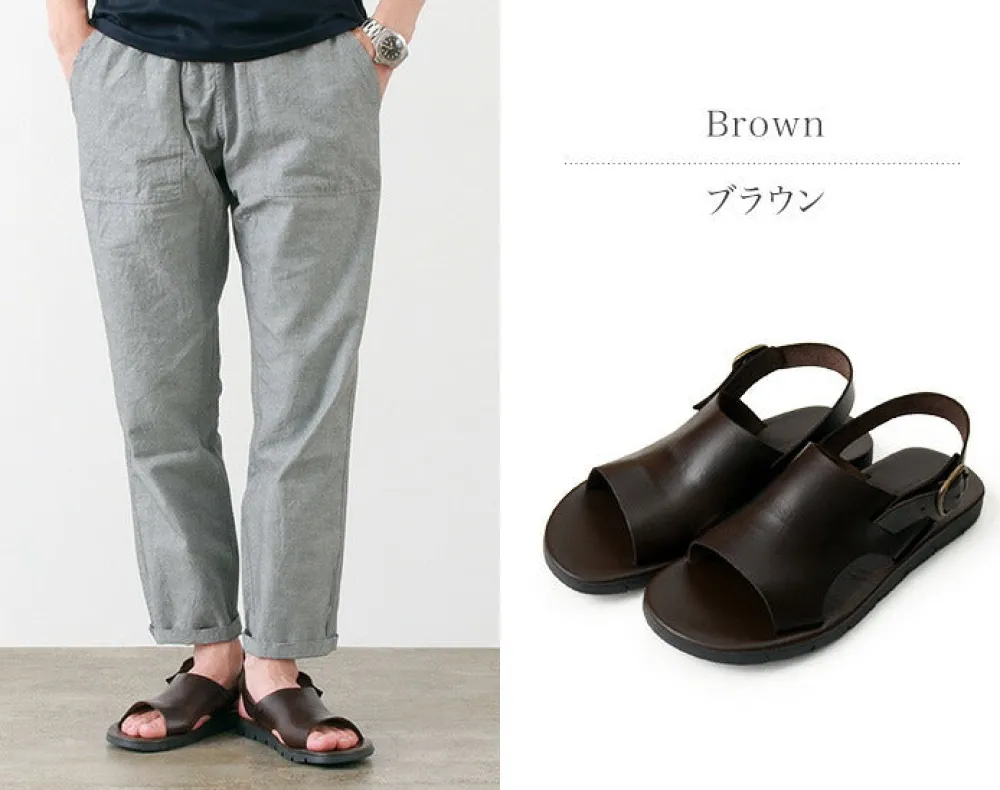 ANTICHI ROMANI Sandals^/ Leather Sandals