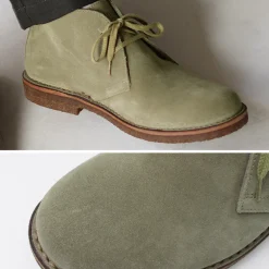 ASTORFLEX Leather Shoes & Boots^/ Green Flex Desert Boots