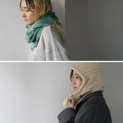 AXESQUIN Scarfs|Hats^/ Polartec High Loft Balaclava