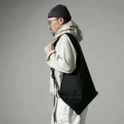 BAICYCLON BY BAGJACK Shoulder Bags^/ BCL-73 Triangle One Strap Bag black