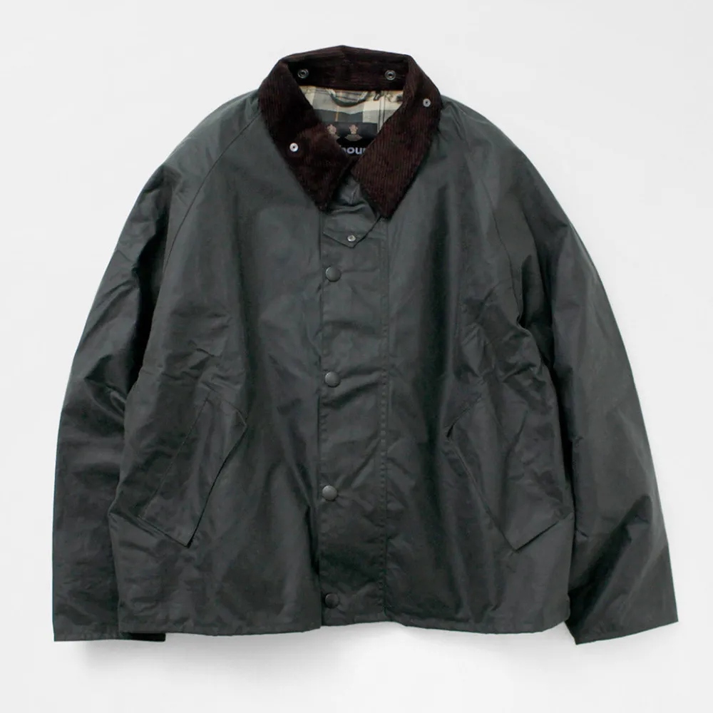BARBOUR Jackets^/ Oversized Transport Wax Jacket