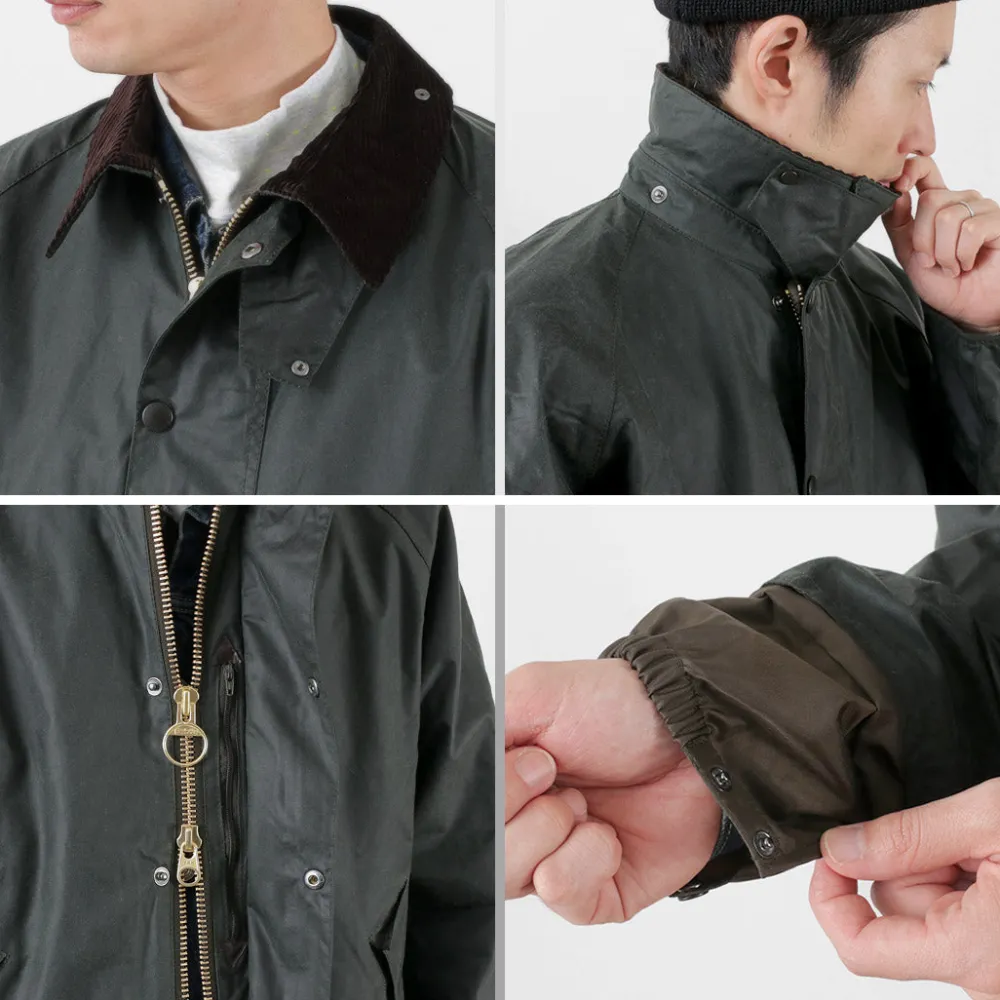 BARBOUR Jackets^/ Oversized Transport Wax Jacket